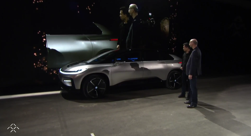 Illustration for article titled Here’s The ‘Flagship’ Electric Car That Faraday Future Promised, The FF 91